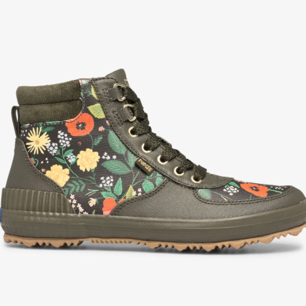 Keds x Rifle Paper Co. Scout Boots Water Resistant w/Thinsulate